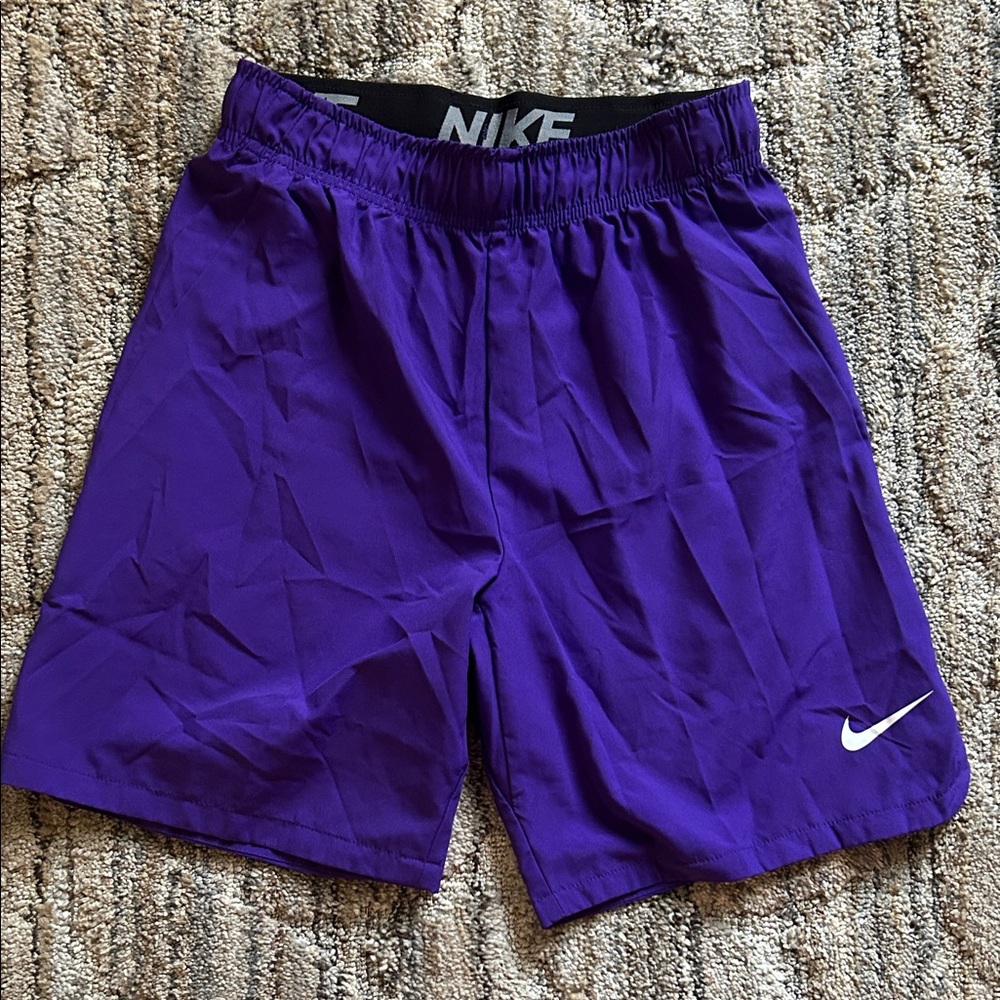 Nike Vibrant Purple Athletic Shorts